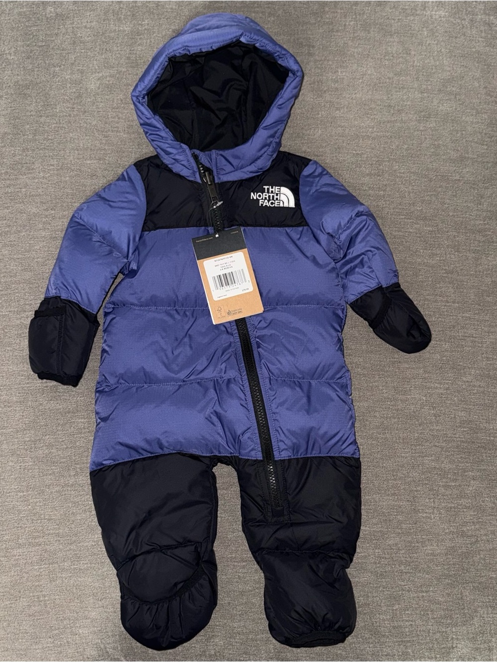 The North Face kids baby nuptse 3-6m 700 fill NWT